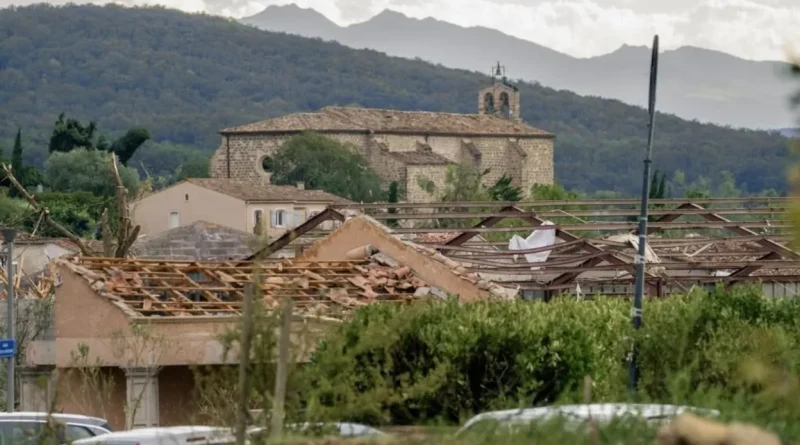 Tornade à Pomas, près de Carcassonne : 41 blessés et 300 habitations endommagées