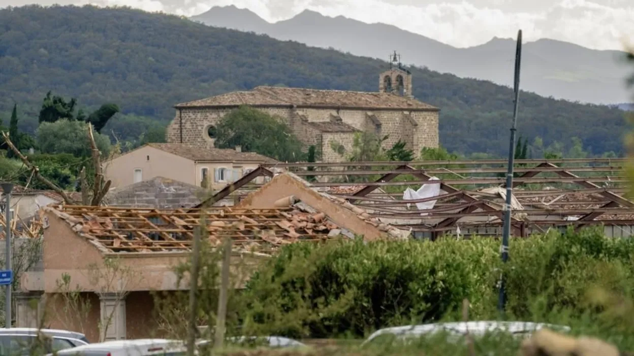 Tornade à Pomas, près de Carcassonne : 41 blessés et 300 habitations endommagées