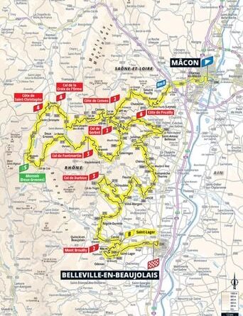 Tour de France féminin 2026 : Parcours et profil de la 5e étape, 5 août