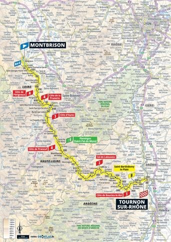 Tour de France féminin 2026 : Profil et parcours de la 6e étape le 6 août