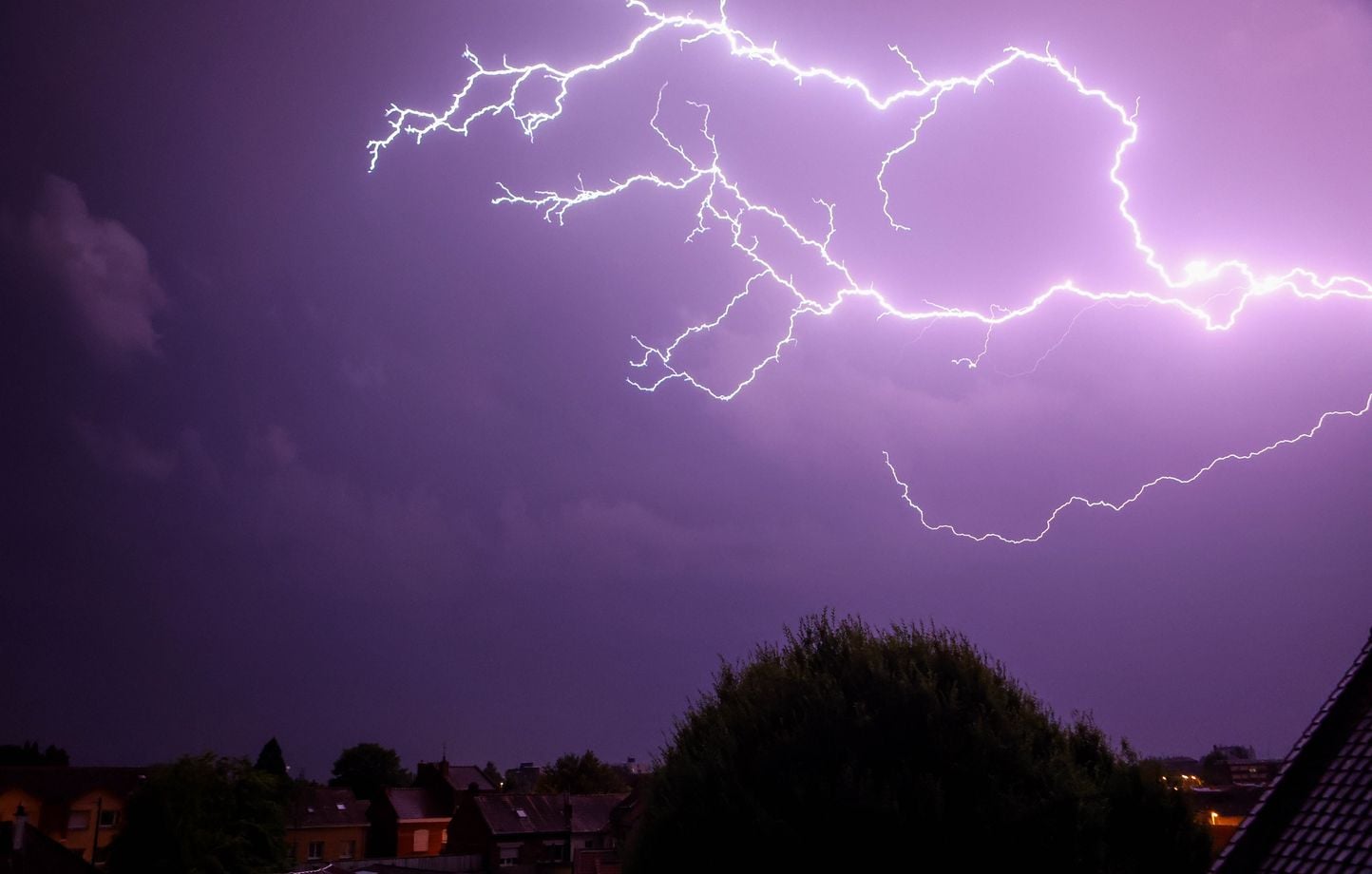 Trois jours d'orages prévus à partir de mercredi en France.