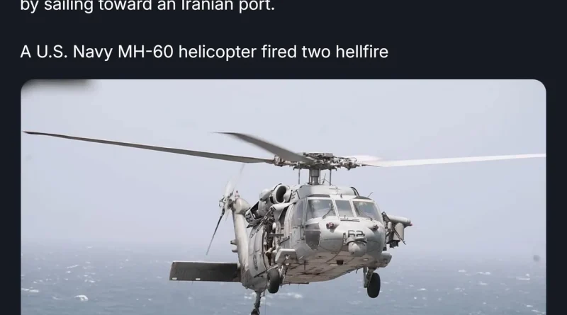 Un navire tentait de rejoindre l’Iran malgré le blocus : les États-Unis tirent.