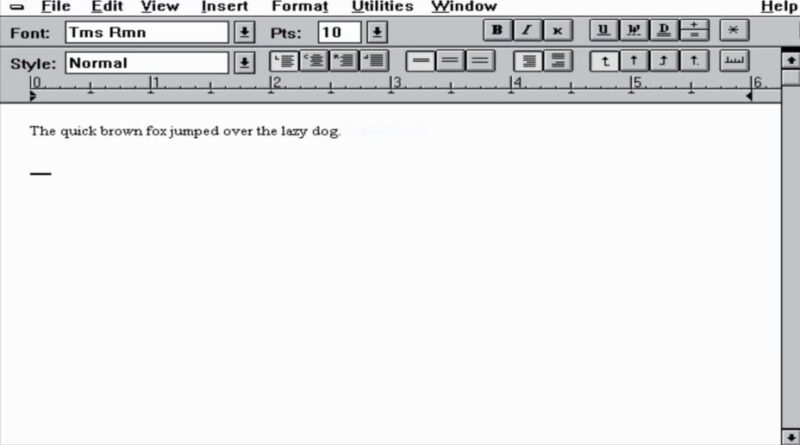 Un nostalgique adapte Microsoft Word 1.1a pour PC x64 en 2026