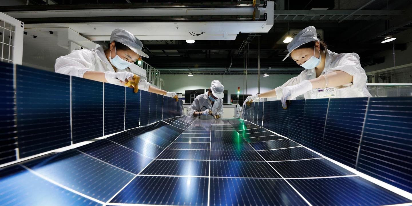 Une avancée technologique chinoise pourrait booster le rendement des panneaux solaires.