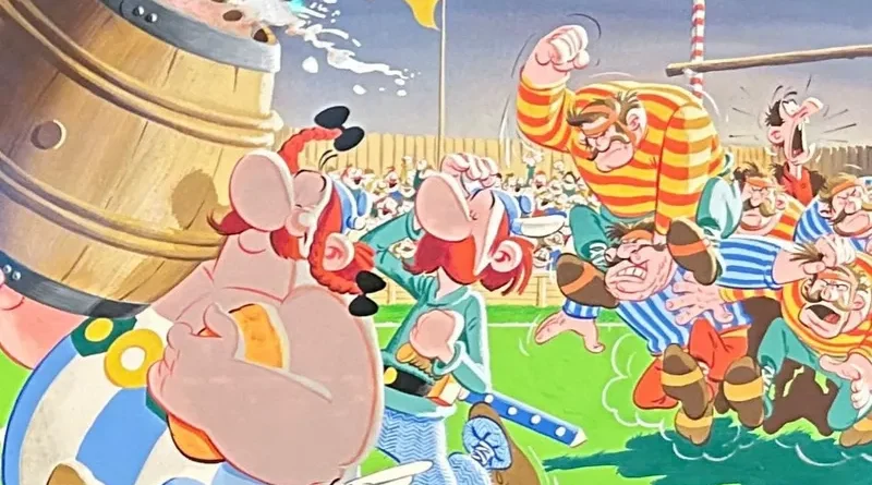 Vente exceptionnelle à Liège : couverture historique d'Astérix mise aux enchères