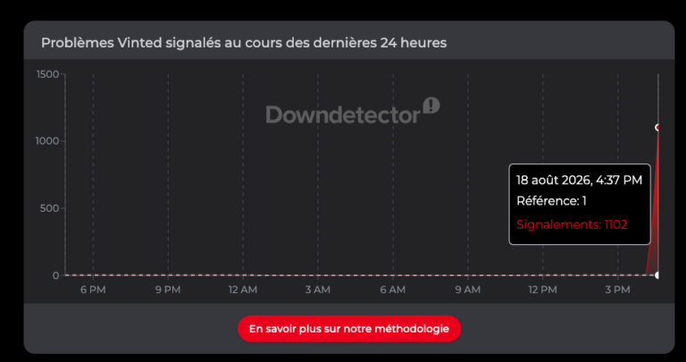 Vinted en panne : que se passe-t-il exactement ?