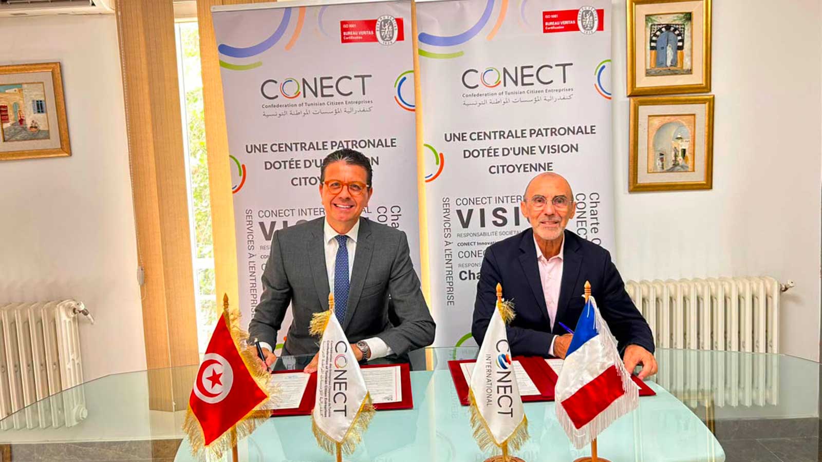 Visas Schengen : Partenariat renouvelé entre la « CONECT » et le consulat général de France