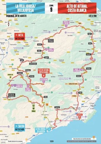 Vuelta 2026 : Détails sur la 9e étape du Tour d’Espagne