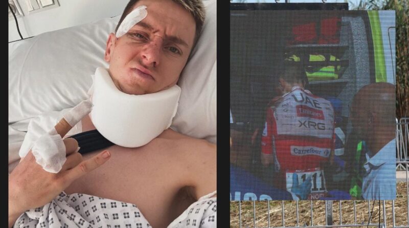 Vuelta 2026 : Tadej Pogacar opéré pour commotion cérébrale et fracture de la clavicule