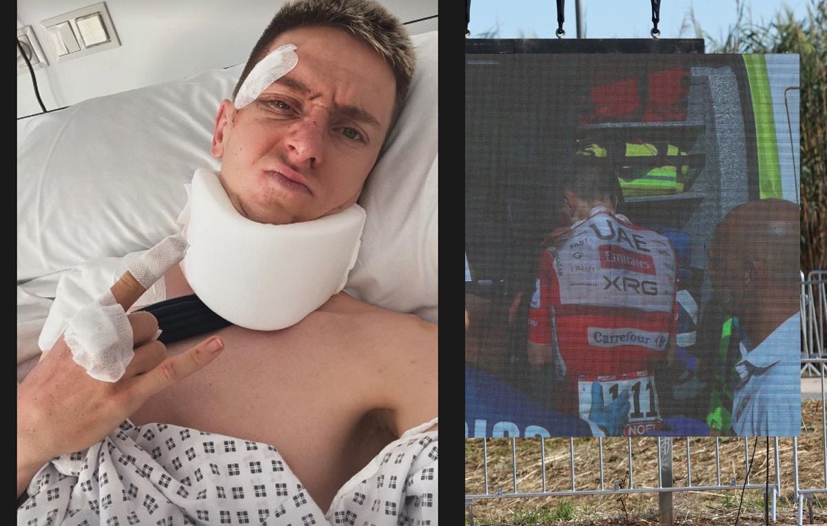 Vuelta 2026 : Tadej Pogacar opéré pour commotion cérébrale et fracture de la clavicule