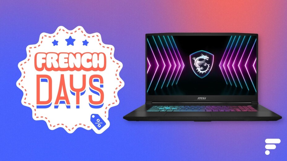 Amazon réduit le prix du PC portable gaming MSI RTX 5070 pour les French Days