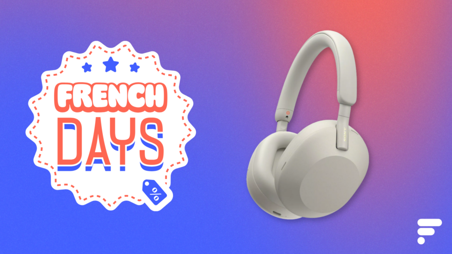 Boulanger propose le Sony WH-1000XM5 à 229 € pour les French Days.