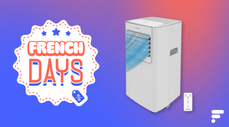 Ce climatiseur mobile à 399 € pendant les French Days, parfait pour un intérieur frais.
