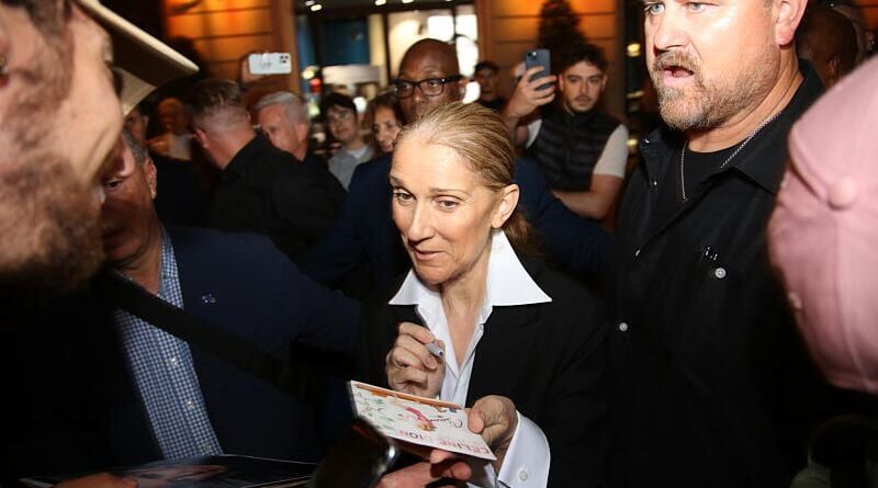Céline Dion est « contente » d'être à Paris pour ses concerts.
