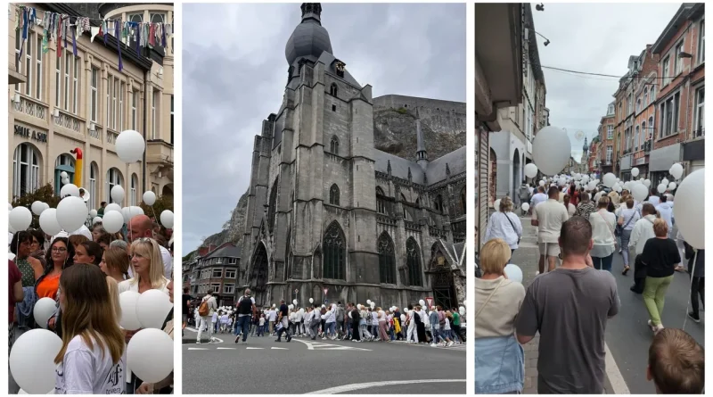 Dinant : 200 personnes marchent en mémoire de Tyméo et Bryan Brigou