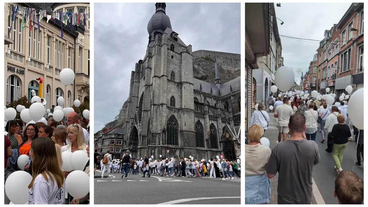 Dinant : 200 personnes marchent en mémoire de Tyméo et Bryan Brigou