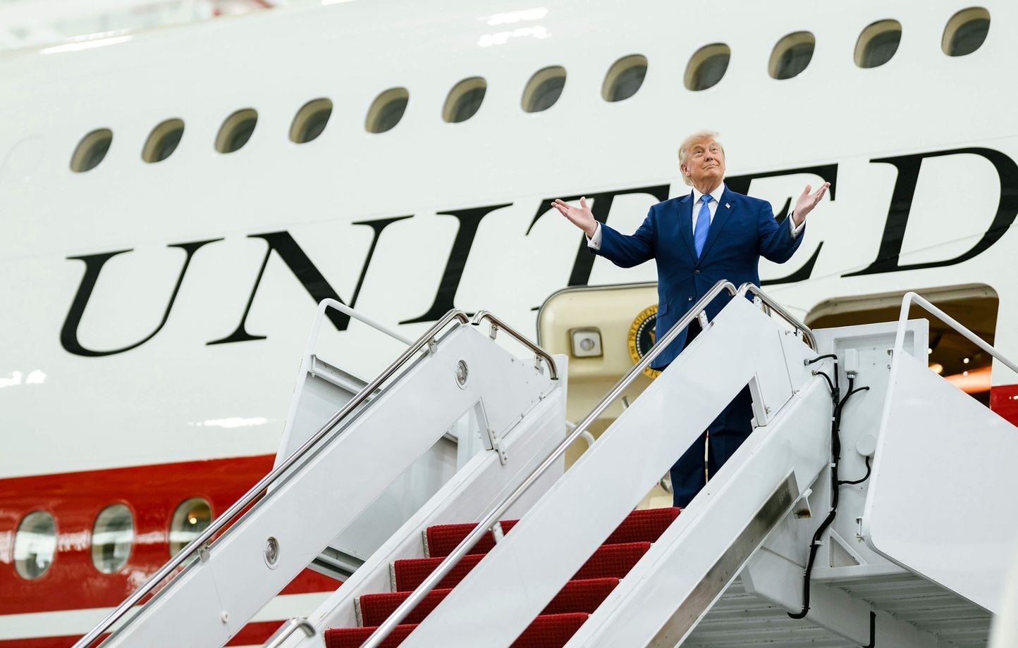 Donald Trump annonce de nouveaux travaux de sécurité sur l'avion qatari.