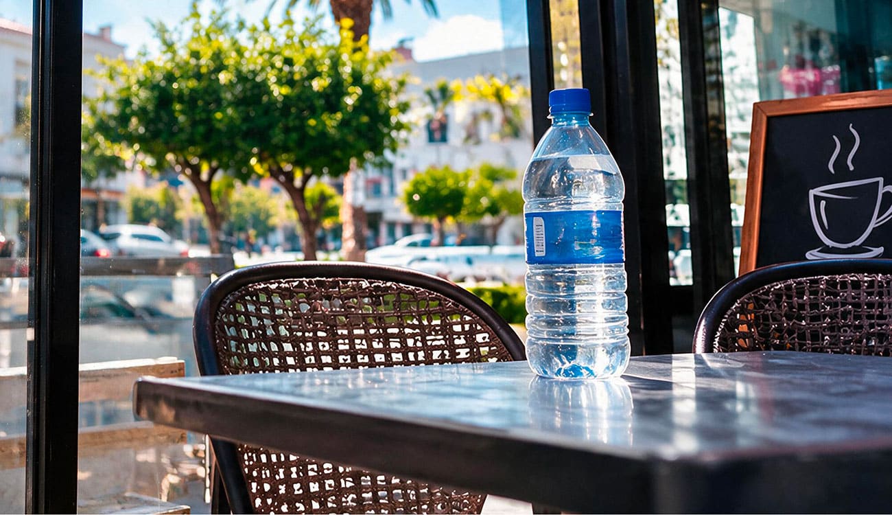 Eau minérale : cafés et salons de thé augmentent les prix en période de pénurie
