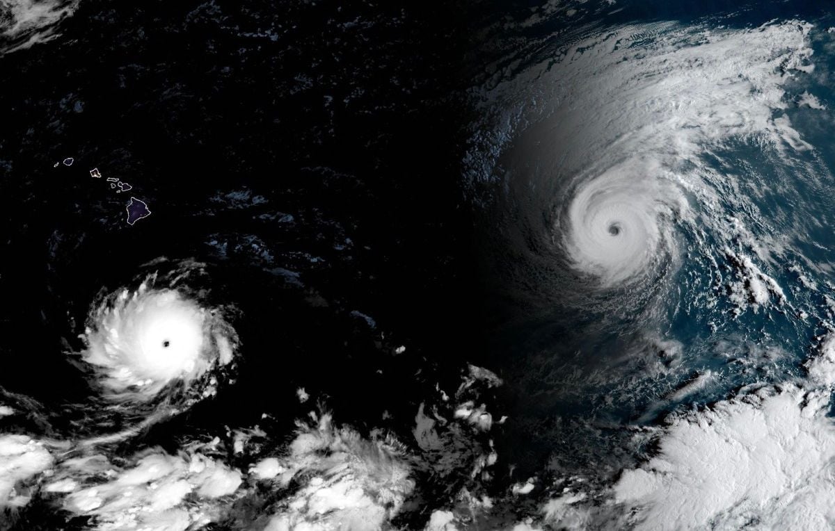 El Niño génère des ouragans puissants et une tempête tropicale dans le Pacifique.