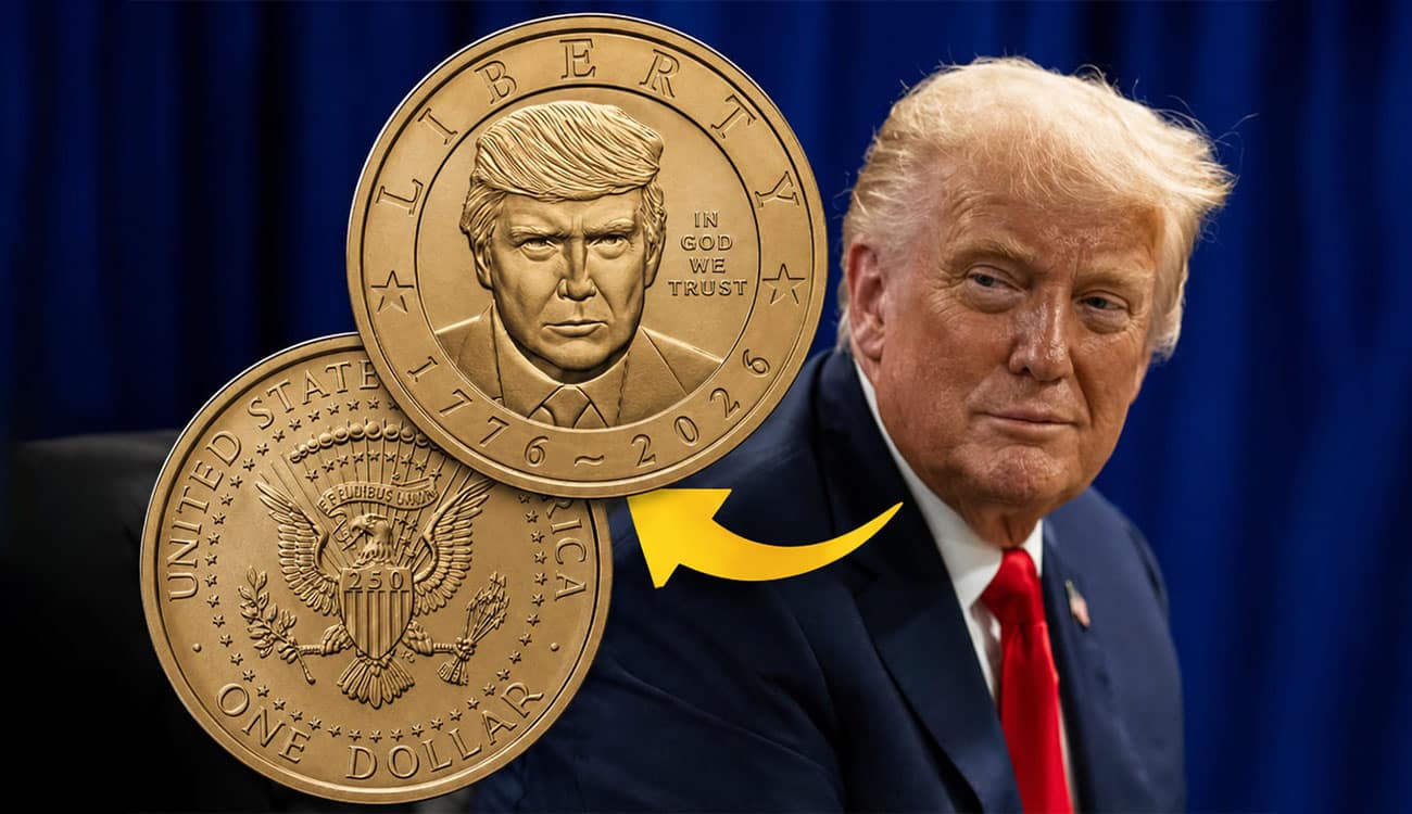 États-Unis : mise en circulation d'une pièce d'un dollar à l'effigie de Donald Trump