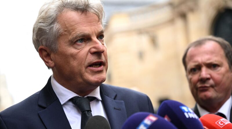 Fabien Roussel, candidat communiste à l'élection présidentielle en France