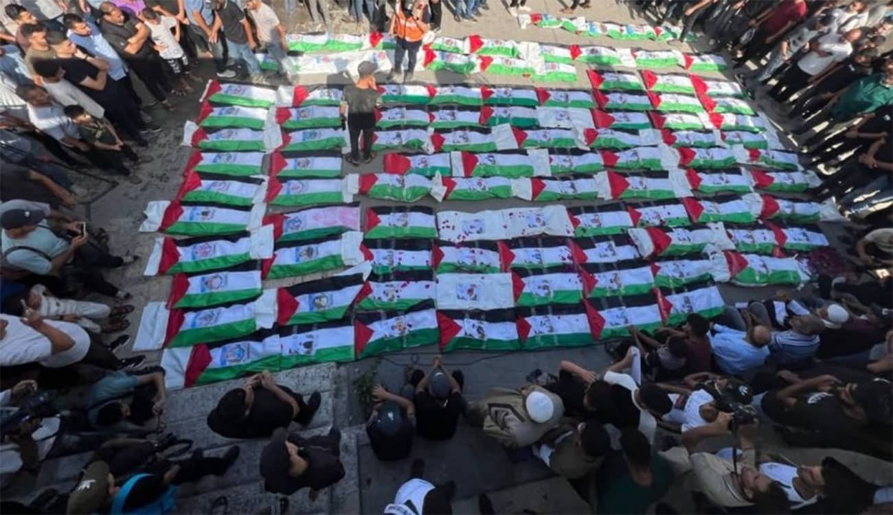 Gaza dit adieu aux dépouilles de 100 martyrs exhumées des décombres