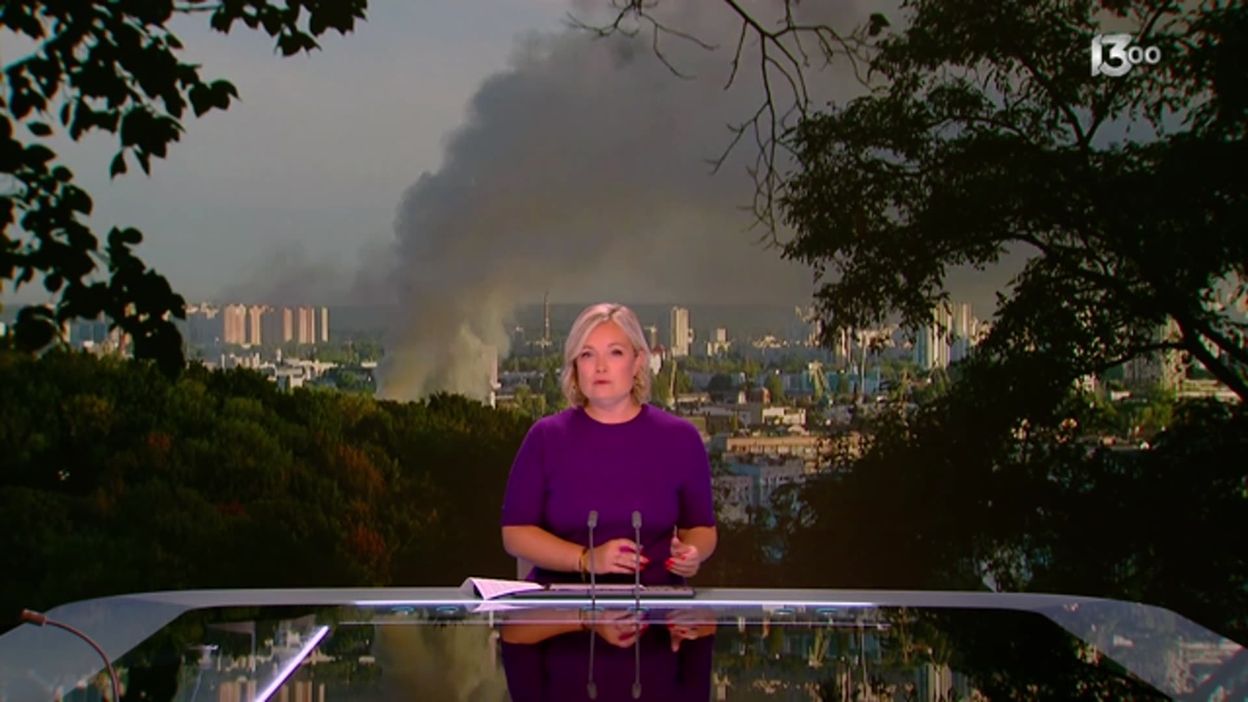 Guerre en Ukraine : frappe russe sur une chaîne de télévision, cinq blessés