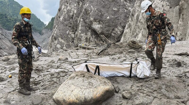 Inondations au Népal et au Tibet : Plus de 1.000 morts, de nombreux disparus
