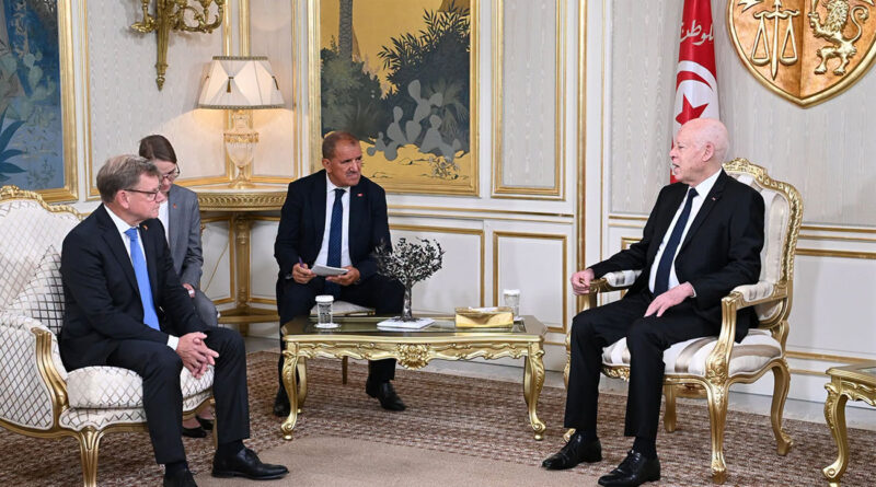 Kaïs Saïed accueille le ministre allemand des Affaires étrangères à Carthage
