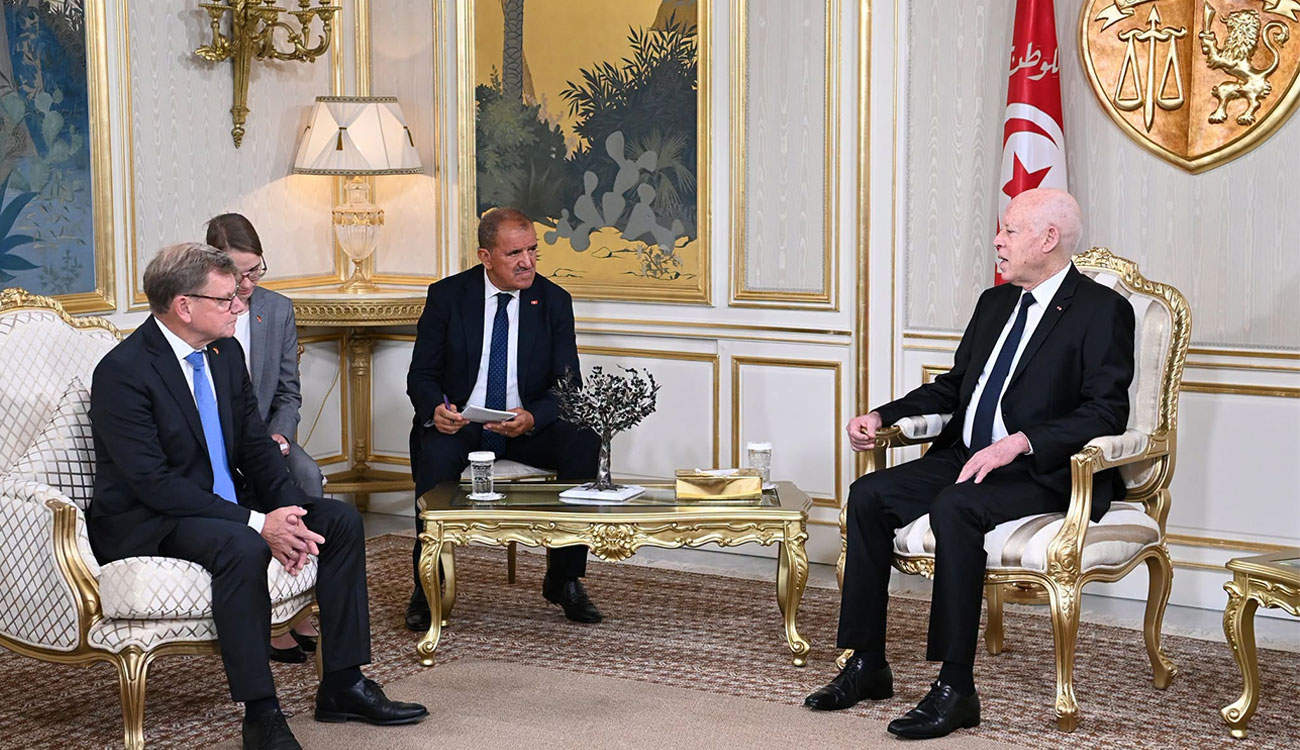 Kaïs Saïed accueille le ministre allemand des Affaires étrangères à Carthage