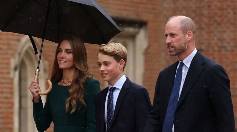 Le prince George, aîné de William et Kate, fait sa rentrée à Eton.
