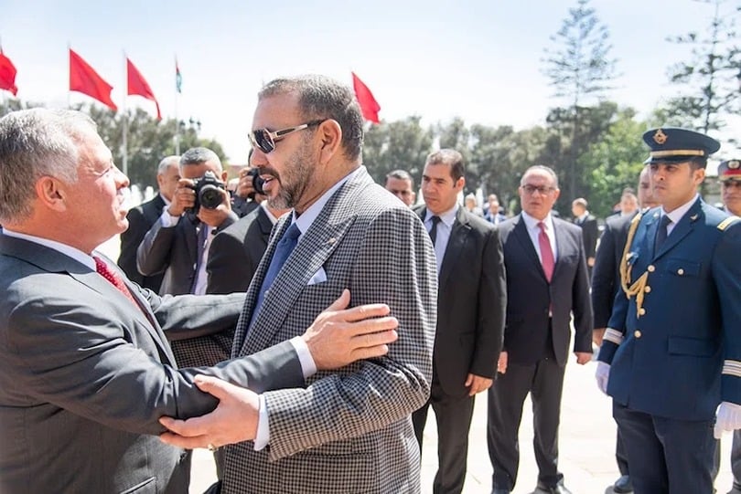 Le Roi Mohammed VI dénonce « l’agression criminelle iranienne » envers la Jordanie