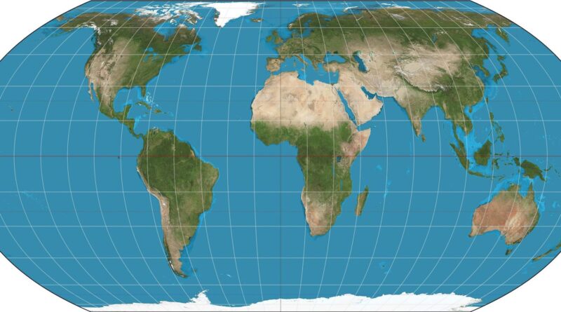 L’ONU choisit une cartographie mondiale reflétant une Afrique plus grande et des États-Unis réduits.