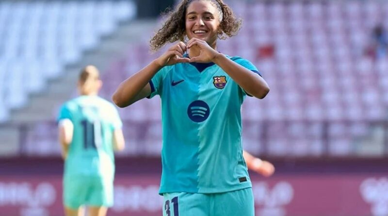Mayssa Baha devient la plus jeune buteuse de l’équipe première du FC Barcelone