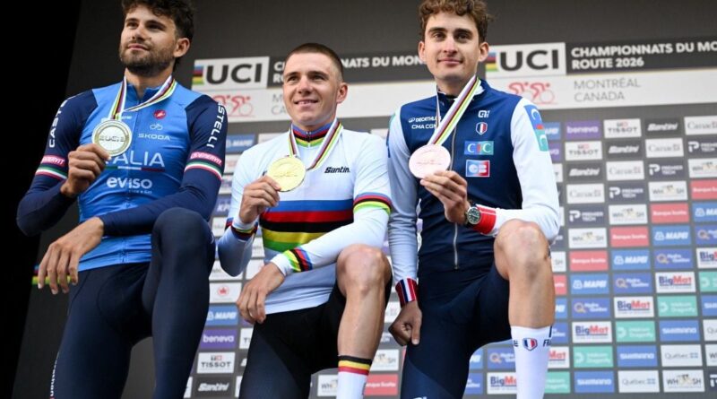 Mondiaux de cyclisme : Paul Seixas en bronze au contre-la-montre, Remco Evenepoel entre dans l’histoire