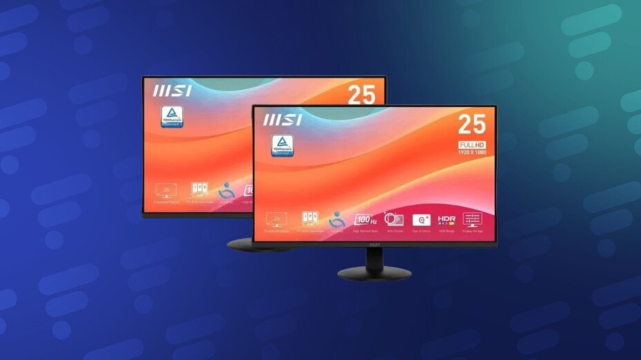 Monter un poste à deux écrans pour moins de 130 euros avec ce lot MSI