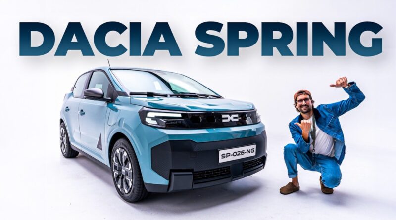 Nouvelle Dacia Spring : la citadine électrique à 10 000 € défie le marché en vidéo