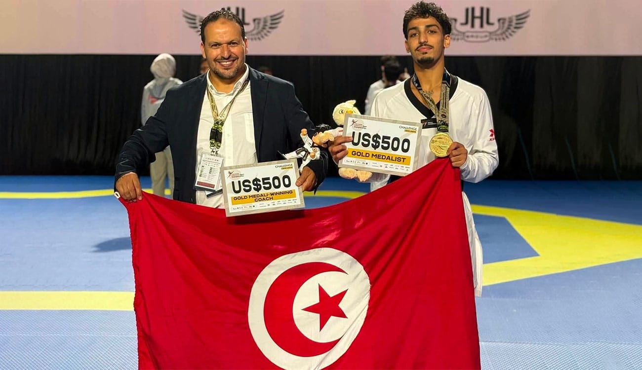Open de Suisse 2026 : Adem Selmi remporte l'or et le titre de meilleur taekwondoïste