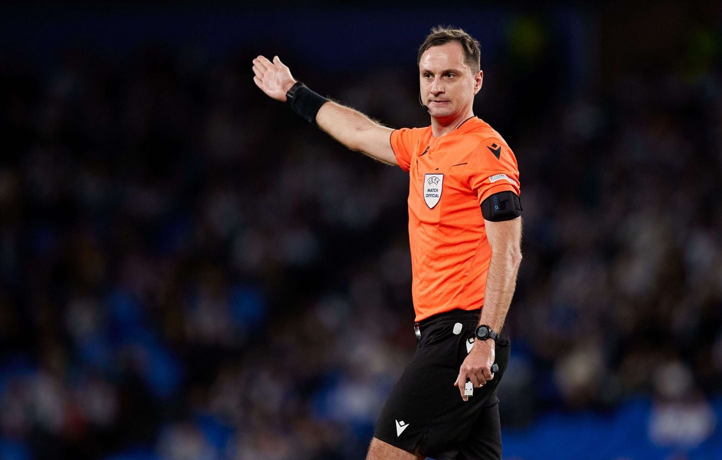 PSG-Slovan Bratislava : Mykola Balakin, l'arbitre ukrainien du 1er match de Ligue des champions.