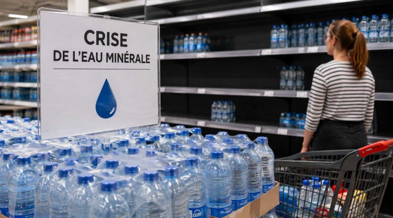 Tempête sur l'eau minérale : 700 000 litres saisis, tensions sur les prix