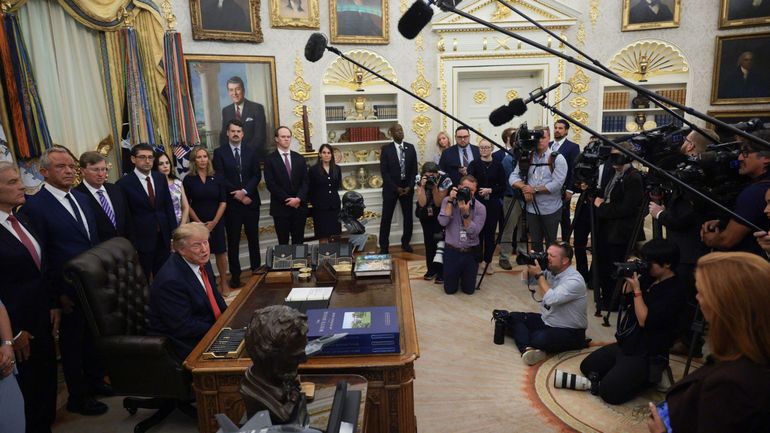 Trump écarte CNN et Politico après des révélations embarrassantes sur son administration