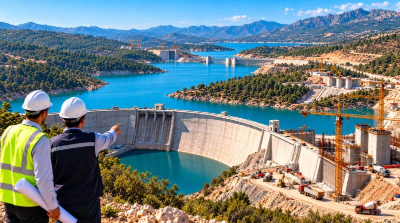 Tunisie : six barrages en construction actuellement