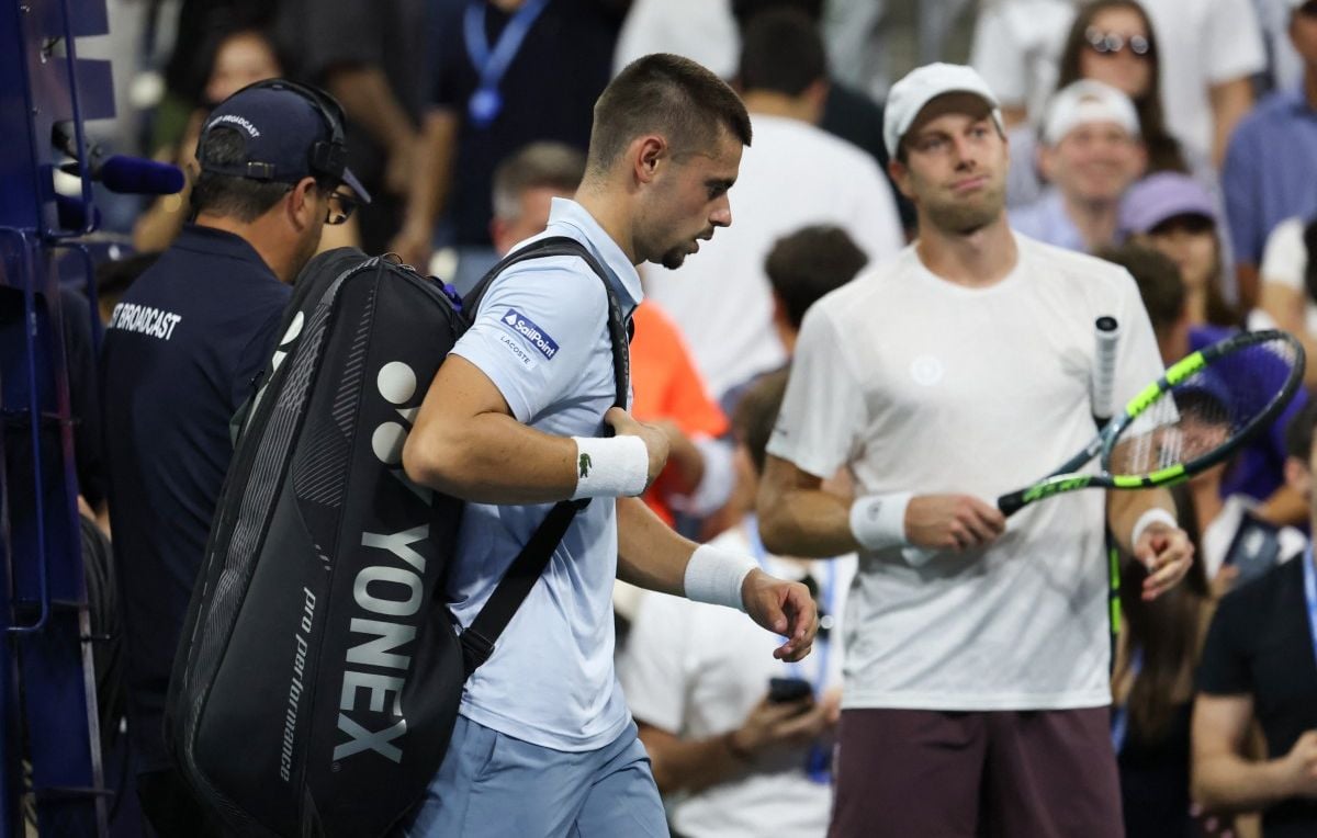US Open 2026 : Arthur Gea regrette sa volée fatale « mal claquée »