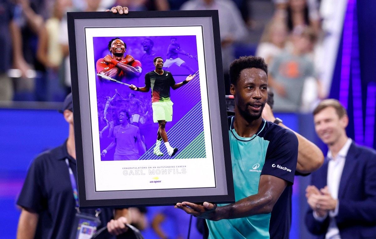 US Open : « Ce fut un honneur absolu », dernière de Gaël Monfils en Grand Chelem