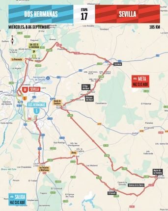 Vuelta 2026 : Détails sur le parcours de la 17e étape