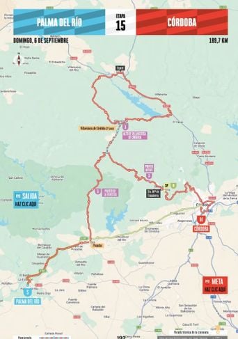 Vuelta 2026 : Parcours et profil de la 15e étape du Tour d’Espagne