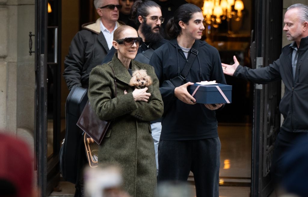 Céline Dion partage un rare cliché de ses jumeaux Nelson et Eddy pour leurs 16 ans après son passage à Paris
