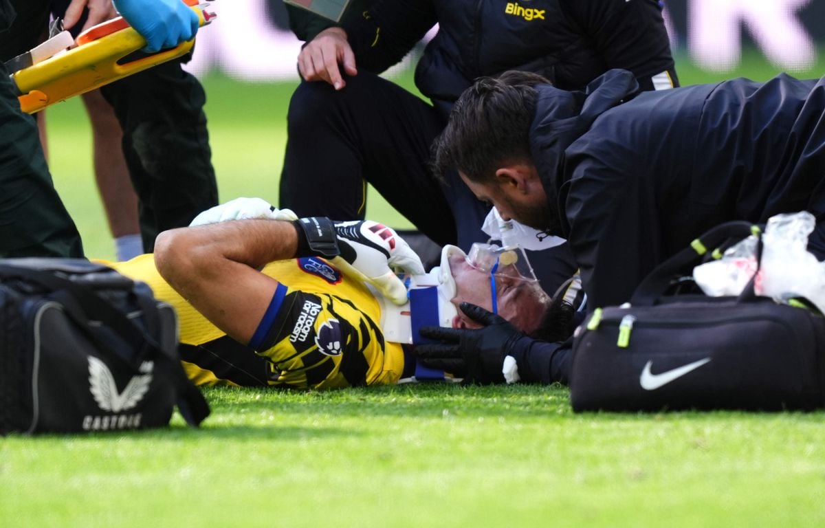 Chelsea : Emiliano Martinez opéré d’une fracture de la mâchoire après son choc avec Branthwaite