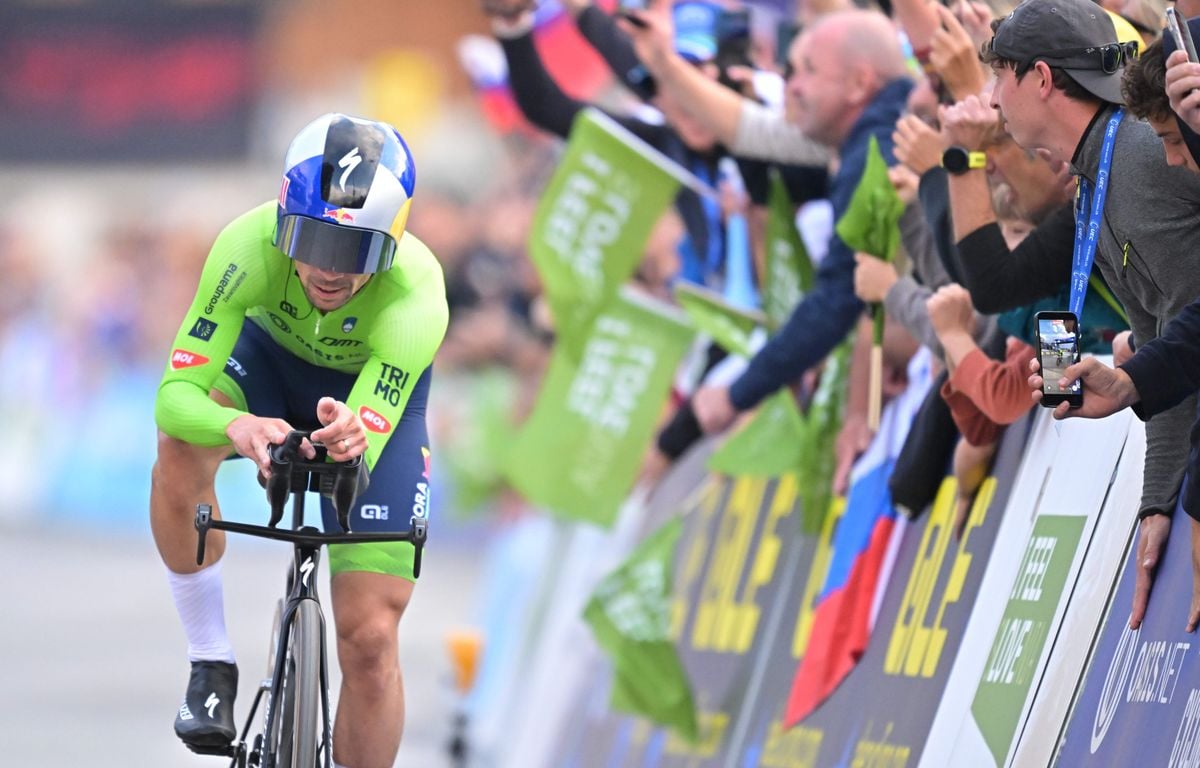 Cyclisme : classement après le contre-la-montre hommes des Championnats d’Europe