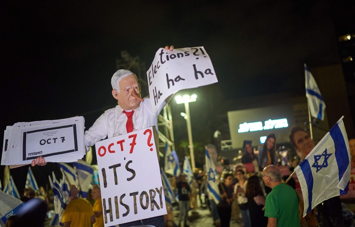 Des milliers de personnes défilent à Tel-Aviv contre Benyamin Netanyahou avant les législatives en Israël